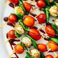 Caprese Skewers - Carolina Charcuterie Co.