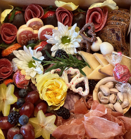 Sweetheart Valentine's Box - Carolina Charcuterie Co.